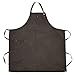 Chef Works Unisex Dorset Chefs Bib Apron, Pewter, One Size