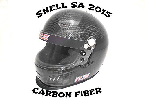 RJS RACING PRO RACING HELMET CARBON FIBER FULL FACED SNELL 2015 RATED ADULT 2X - Thumbnail 4