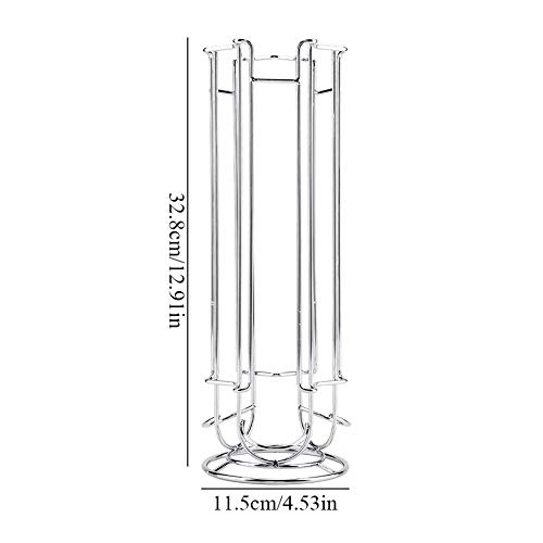 image for fosa Coffee Capsule Holder with 18 Pieces Pods,Iron Coffee Capsule Sto