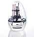 Lilumia 2 Makeup Brush Cleaner Device (4 Color Options) - Automatic Cleaning Machine Keeps Cosmetic Make Up Brushes Soft & Clean with the Push of a Button (Chrome)