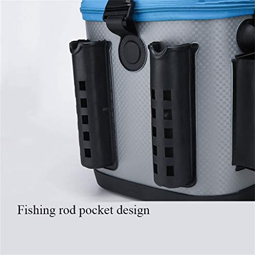 BYDBNR Angelkasten, Aufbewahrungstasche for Angelzubehör Angeln Eimer Aufbewahrungsbox for Angelausrüstung – Bild 4