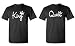 King and Queen - Couples Two T-Shirt Combo Pack
