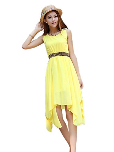 yellow colour western dress