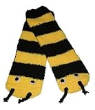 RSG Soft and Cuddly Animal Slipper Socks With Grips (Frog, Bumble Bee, Ladybug, Pink Mouse)