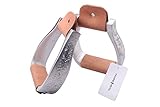 PRAIRIE METAL HORSE Stirrups PRO Equestrian - WESTERN ENGRAVED STYLISH - Aluminum - WIDE suits BIG BOOT - NEW HORSE TACK - LIGHT WEIGHT - STRONG ROBUST DESIGN - SAFE RELIABLE - LEATHER TREAD