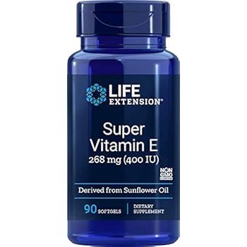 Life Extension Super Vitamin E 400 Iu 90 Softgel