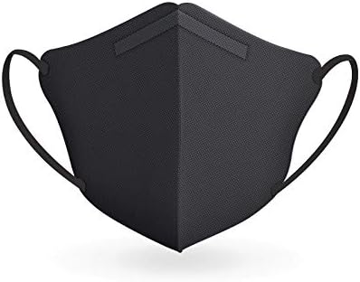 RESPILON RespiPro® Black Carbon Nanofiber Air Filter Face Mask | Professional Grade Protection Mask for Professionals | Prevent Breathing in of Bacteria, Viruses, Allergens, Gases, Odors & Fumes (M)