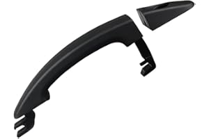 Riloer Front Left Driver Side Outside Door Handle with Hole, 1PC Outer Handle Replacement Compatible with Ford Transit 2015-2