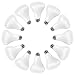 Henlixin BR30 LED Light Bulbs, 75W Equivalent LED Bulb 5000K Daylight White, 800 Lumens E26 Medium Base Non-dimmable Flood Lighting Bulbs, 12-Pack