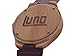 Luno Wear Men's Wood Watch, Genuine Leather, The Shoots