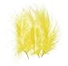 ZUCKER™ Loose Turkey Marabou Dyed Feathers - Yellow