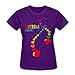 Autism Awareness Puzzle Piece Ribbon Women's T-Shirt by Spreadshirt, M, purple