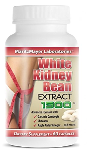 White Kidney Bean Extract w/ Garcinia Cambogia Weight Loss Fat Burner 1500mg (1 Bottles)
