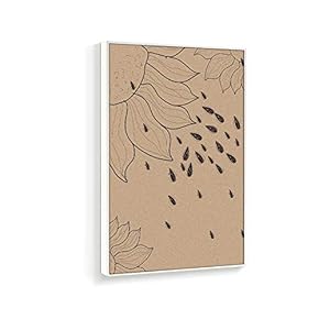 Framed Canvas Wall Art for Living Room, Bedroom Chinese Ink Birds and Flowers Canvas Prints for Home Decoration Ready to Hanging - 16x24 inches