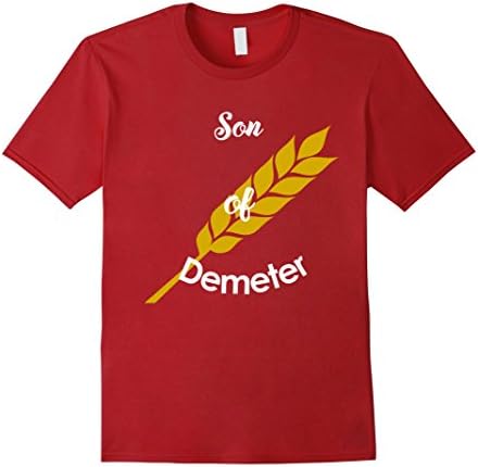 Men's Son of Demeter Greek God Shirt 3XL Cranberry