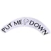 ShungHO Funny Gesture Hand PUT ME DOWN Decal Bathroom Toilet Seat Vinyl Sticker