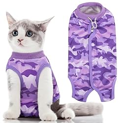 SUNFURA Camo Printed Cat Recovery Suit, Cat