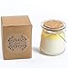 Double Color Milk Bottle Jar Candle, Natural Soy Wax Scented Candle, Aromatherapy Fragrant Candle, Peach & Lemon Green Tea, Relax & Fresh air, 1 piecethumb 1