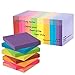 (16 Pack) ZCZN Sticky Notes 3x3 Inches, 1600 Sheets 8 Bright Color Self-Stick Note Pads, Easy to Post for Office, Home, Meeting, School
