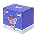 BT21 Official Merchandise by Line Friends - Winter Theme Character Ceramic Coffee Mug with Lid, KOYA