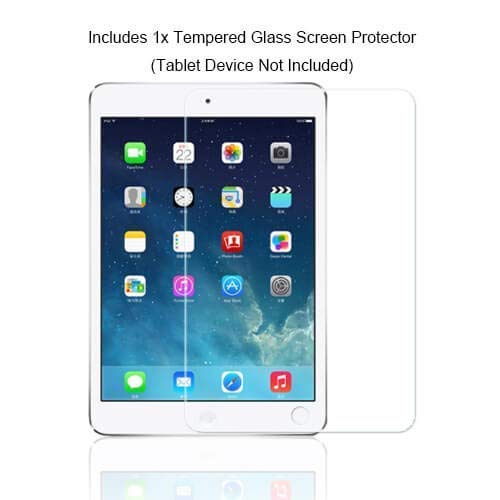 Cute Girl Case for Apple iPad Mini 3 2 1 (Black, with Glass Screen Protector) by LFX Tech