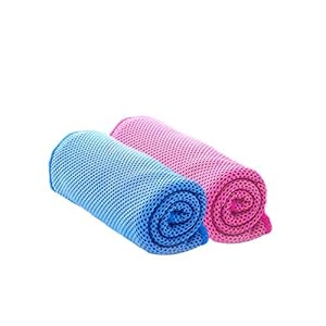 U-picks Cooling Towel (40″x 12″), Ice Towel, Microfiber Towel, Soft Breathable Chilly Towel for Yoga, Sport, Gym, Workout,Camping, Fitness, Running, Workout & More Activities