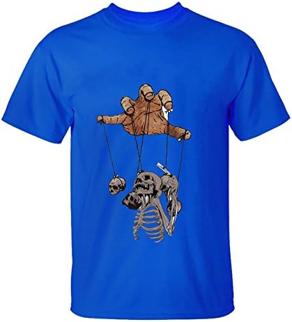 Ta Dey Hands and bones Control Tee for Mens M blue
