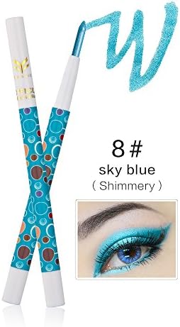 KISSBUTY 10 rotating color eyeliner matte pearl eye shadow pen (#8)