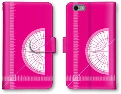 Amazon Co Jp Iphone Se スマホケース 手帳型 分度器 ピンク 2番 スマホカバー かわいい おしゃれ 携帯カバー Iphone Se ケース カメラ