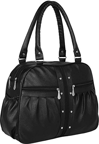 costa swiss women's artificial leather handbag(cs11074, black)