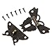 ODETOJOY 1Pc Antique Bronze Butterfly Cabinet Latches Hasp Pad Lock Clasp for Jewelry Wooden Box Case Chest Retro Vintage Decorative Mini Latch for Toolbox Gift Box Suitcase with Screws (Bronze)