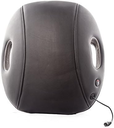 Seat Back Massager with Heat - truMedic InstaShiatsu IS-5000-12 Massage Heads for A Deep-Kneading Shiatsu Massage