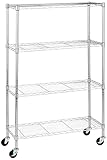 Amazon Basics 4-Shelf Adjustable, Heavy Duty