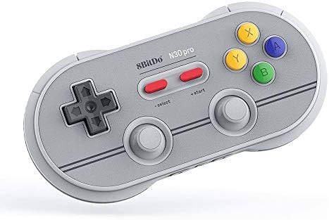 Qumox 8Bitdo N30 Pro 2 Bluetooth Gamepad (6 Edition) for Nintendo Switch