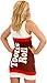 Tootsie Roll Candy White Tunic Tank Dress