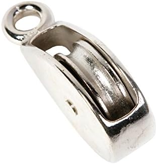 Koch Industries 0174Z Pulley Single Sheave with Rigid Eye, 2-Inch, Die-Cast Zinc
