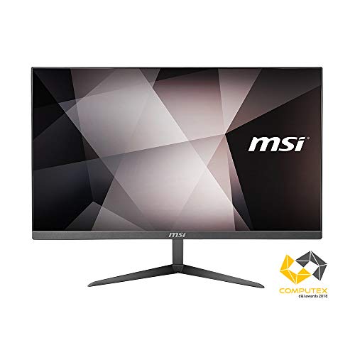 MSI PRO 24X 7M-025US 23.8″ Screen All-in-One PC Intel Celeron 3865U UMA 4GB RAM 32GB M.2 SSD + 500GB HDD Win 10 Pro (Non-Touch)