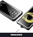 Poetic Guardian Series Case Designed for LG V50 /LG V50 ThinQ 5G (2019), Full-Body Hybrid Shockproof Bumper Clear Cover Case, Built-in-Screen Protector, Black/Clear