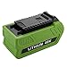 Energup 40V 5.0Ah Replacement Lithium Battery for GreenWorks 29472 29462 Battery GreenWorks 40V G-MAX Power Tools 29252 20202 22262 25312 25322 20642 22272 27062 21242 (Not for Gen 1)