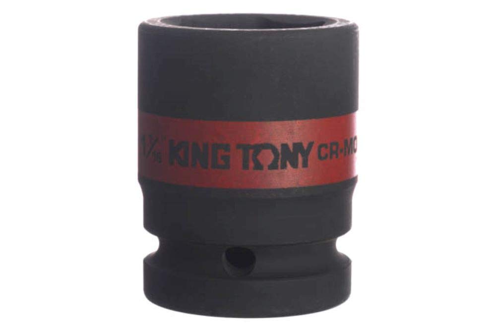KING TONY 653534S Socket De Impacto 3/4" Estandar 1-1/16" for DIYers & Professionals, Designed for Repair and Installation tasks