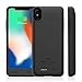 iPhone X Battery Case with Qi Wireless Charging Supported, ZeroLemon iPhone X 4000mAh Slim Juicer Extended Battery Rechargeable Case for iPhone X[Apple Certified Connector]-Black primary