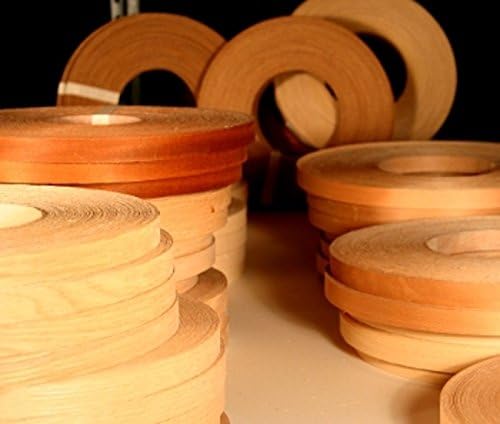 Birch Wood Edge Banding 1 1/2"x250' Roll, Preglued Hot Melt Adhesive