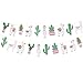 Llama Party Supplies Party Banners - Mexican Fiesta/Cino De Mayo Llama Cactus Baby Shower/Birthday Party Decorations - Alpaca Succulent Bolivian Peru Party Home Decorations