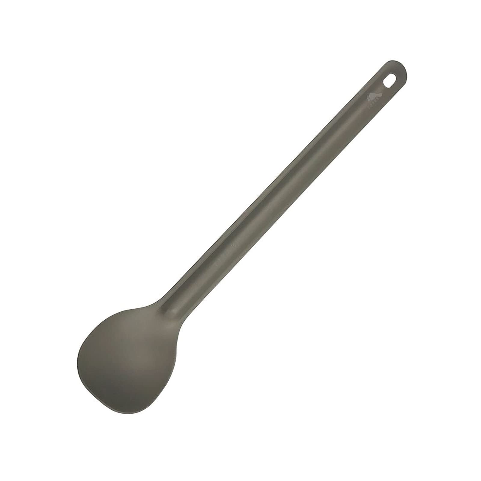 TOAKS Titanium Long Handle Spoon Spork with Polished Bowl Outdoor Camping Cutlery (SLV-03)