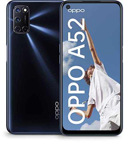 OPPO A52 - Smartphone 64GB, 4GB RAM, Dual Sim, Twilight Black