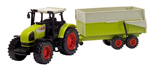 Dickie Toys 203739000 Toys CLAAS Ares Set, großer Traktor mit Anhänger und Kippmechanismus, 57 cm lang, für Kinder ab 3 Jahren – Bild 3