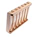 Aysekone 1 Pack Natural Bamboo Soap Dish Tray Holder Storage Soap Rack Plate Box Container for Bathroom Home Outdoor Hiking Camping Use
