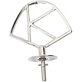 Kenwood Chef A701 A901 K Beater Stand Mixer Whisk Attachment (New Circlip Shaft, Stainless Steel)