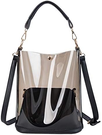 Women's Bucket Bag 2 in 1 Shoulder Bag Alligator Pattern Tote Bag