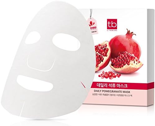 Pomegranate Essence Face Mask Sheet Moisturizing (10-sheet)